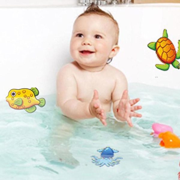 Newborn Toys |   Non Slip Decal Sticker Strips Bathtub 10 Set Shower Bath Tub Bathroom Home Kids Newborn Toys Newborn Toys