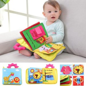 Newborn Toys |   Soft Cloth Books Baby Toys Non Toxic Educational Toy Washable Quiet Book Kk Newborn Toys Newborn Toys