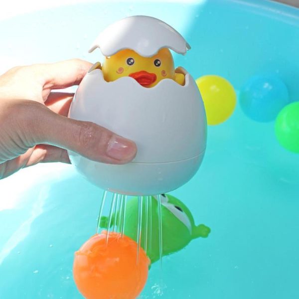 Newborn Toys |   Swimming Plaything Bathing Duck Penguin Egg Toys Showering Funny Beach Baby Cloud Spray Sprinkler Newborn Toys Newborn Toys