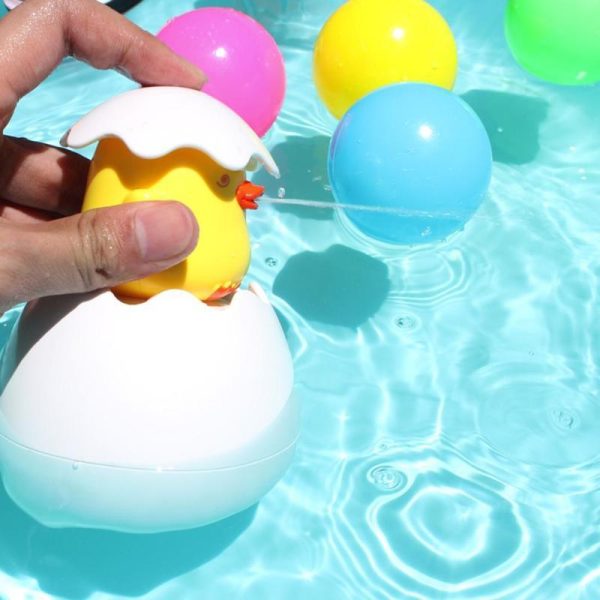 Newborn Toys |   Swimming Plaything Bathing Duck Penguin Egg Toys Showering Funny Beach Baby Cloud Spray Sprinkler Newborn Toys Newborn Toys