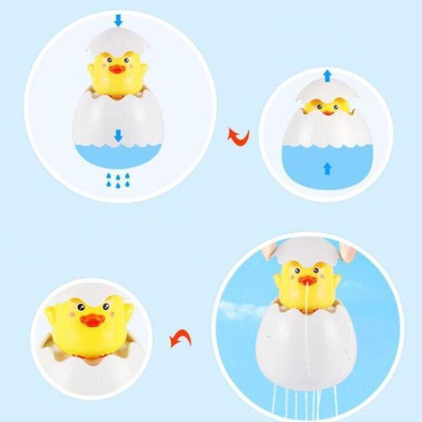 Newborn Toys |   Swimming Plaything Bathing Duck Penguin Egg Toys Showering Funny Beach Baby Cloud Spray Sprinkler Newborn Toys Newborn Toys