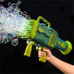 Novelty & Gag Toys |   2022 New Dinosaur Bubble Maker Machine With 32-Hole And Light Funny Electric Automatic Bubble Maker Outdoor Party Toy Kids Gift Novelty & Gag Toys Novelty & Gag Toys