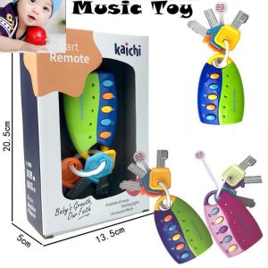 Novelty & Gag Toys |   Kids Educational Musical Toy Colorful Flash Sounds Remote Car Voices Car Key Pretend Play Toys For Baby Musical Car Key Toy Novelty & Gag Toys Novelty & Gag Toys