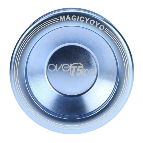 Novelty & Gag Toys |   Professional Magic Yoyo T5 Overlord Aluminum Alloy Metal Yoyo 8 Ball Kk Bearing With String For Kids Lake Blue Novelty & Gag Toys Novelty & Gag Toys