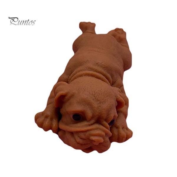 Novelty & Gag Toys |   Puntos Kids Adult Toy Realistic Silicone Bulldog Soft Animal Stress Relieve Squeezing Novelty & Gag Toys Novelty & Gag Toys