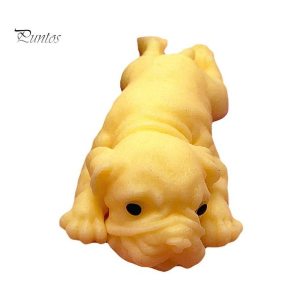 Novelty & Gag Toys |   Puntos Kids Adult Toy Realistic Silicone Bulldog Soft Animal Stress Relieve Squeezing Novelty & Gag Toys Novelty & Gag Toys