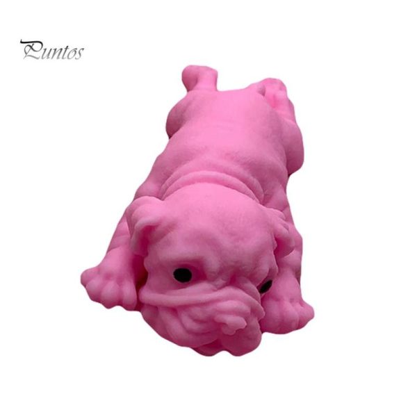 Novelty & Gag Toys |   Puntos Kids Adult Toy Realistic Silicone Bulldog Soft Animal Stress Relieve Squeezing Novelty & Gag Toys Novelty & Gag Toys