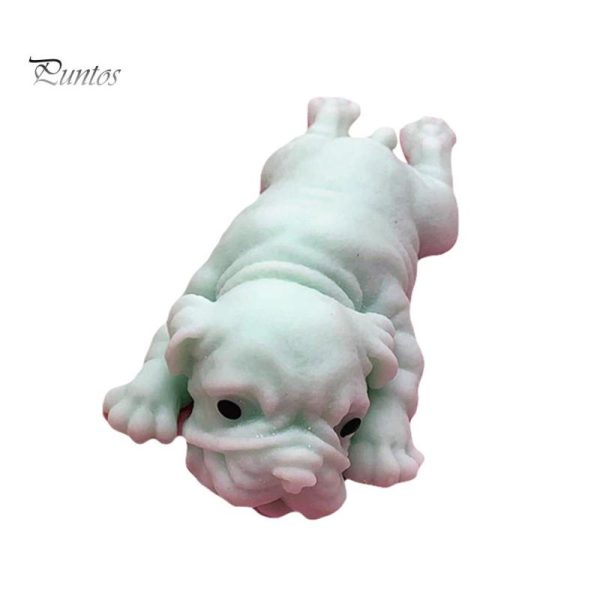 Novelty & Gag Toys |   Puntos Kids Adult Toy Realistic Silicone Bulldog Soft Animal Stress Relieve Squeezing Novelty & Gag Toys Novelty & Gag Toys