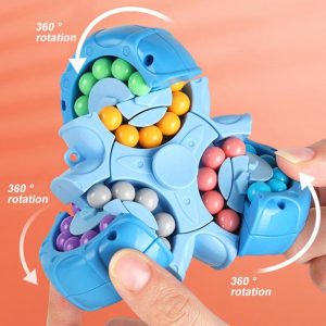 Novelty & Gag Toys |   Rotating Magical Bean Cube Fingertip Toy Children Puzzles Creative Education Game Fidget Spinners Stress Relief Kids Toys Novelty & Gag Toys Novelty & Gag Toys