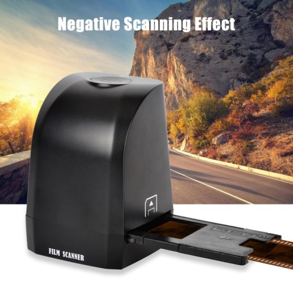 Office Equipment |   135 Film Slide Scanner Converter Portable Negative Film Scanner 8 Megapixel cm os Convert 35Mm135Mm Electronics Office Equipment