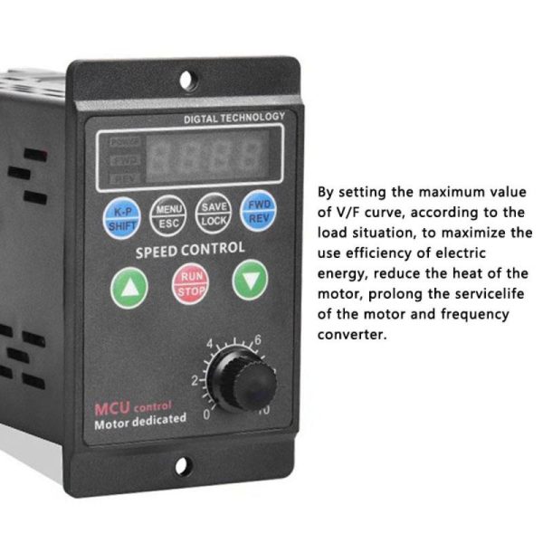 Office Equipment |   220 V Single-Phase Input Three-Phase Output Motor Driver Frequency Converter With Four-Digit Electronics Office Equipment