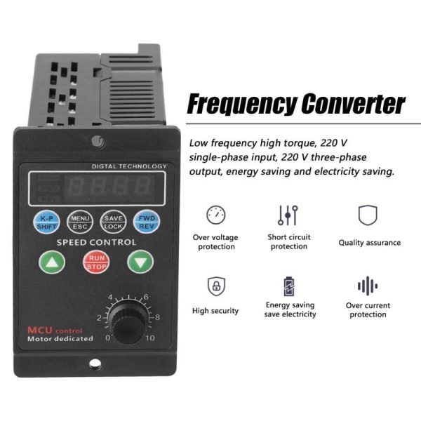 Office Equipment |   220 V Single-Phase Input Three-Phase Output Motor Driver Frequency Converter With Four-Digit Electronics Office Equipment