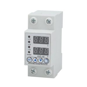 Office Equipment |   230V Adjustable Digital Over Under Voltage Current Protective Limit (40A) Electronics Office Equipment