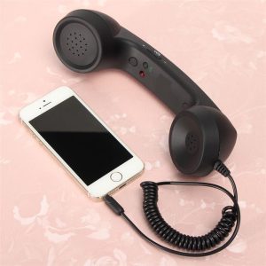 Office Equipment |   3.5Mm Universal Phone Telephone Radiation-Proof Receivers Cellphone Handset Classic Headphone Mic Electronics Office Equipment