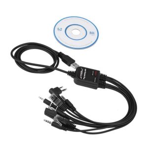 Office Equipment |   8 In 1 Usb Programming Cable Multifunctional Compatible For Walkie Talkie Kenwood/Quansheng/Hyt/Motorola/Yaesu/Icom Radio Electronics Office Equipment