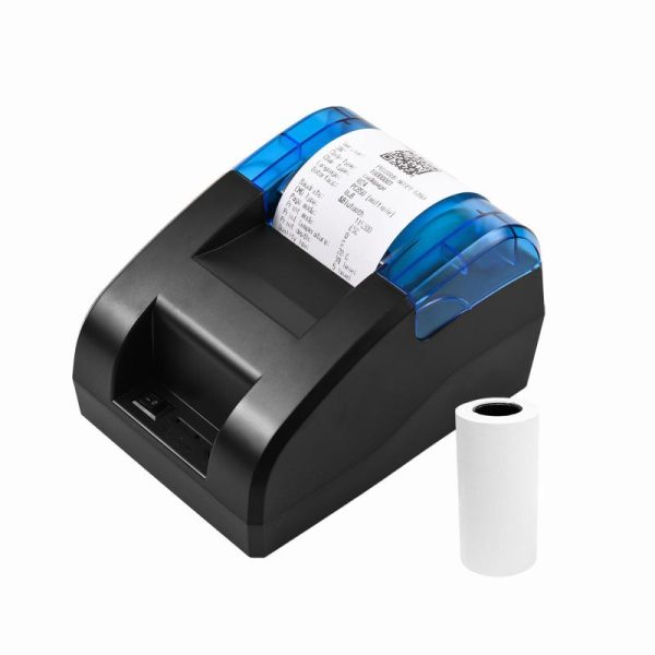 Office Equipment |   Bisofice 58Mm Thermal Receipt Printer Desktop Usb&Bt Wireless Connection Printer Barcode Logo Electronics Office Equipment