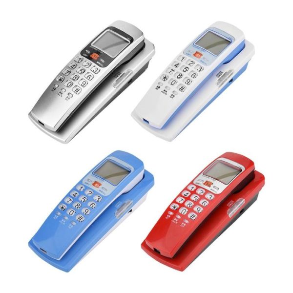 Office Equipment |   /Dtmf Caller Id Telephone Corded Phone Desk Put Landline Fashion Extension Telephone For Home Electronics Office Equipment