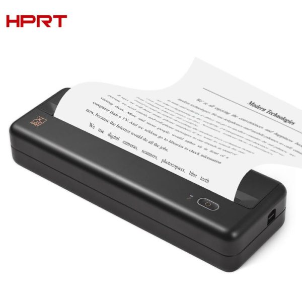 Office Equipment |   Hprt Mt810 A4 Portable Paper Printer Thermal Printing Wireless Bt Connect Compatible With Ios And Electronics Office Equipment