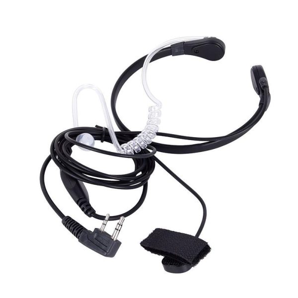 Office Equipment |   Mic Earpiece Headset Fingers For Baofeng Kenwood Radio Walkie Talkie Newest Electronics Office Equipment