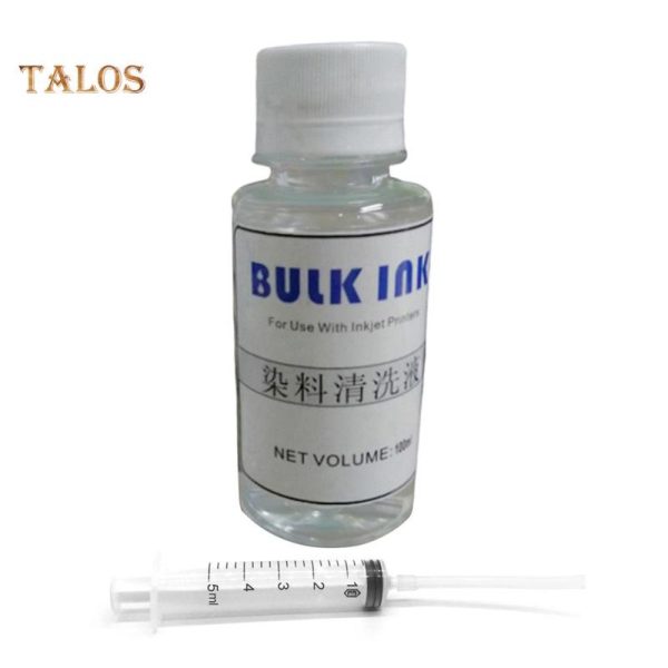 Office Equipment |   Talos 100Ml Cleaning Fluid Dye Cleaner For Epson For Canon For Brother Inkjet Printer Electronics Office Equipment