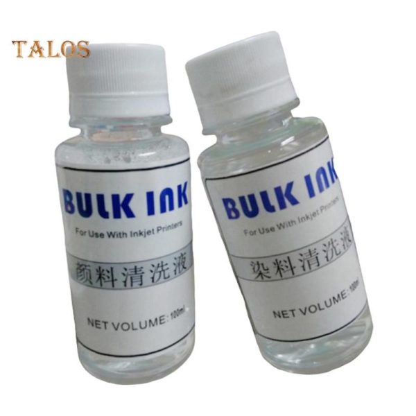 Office Equipment |   Talos 100Ml Cleaning Fluid Dye Cleaner For Epson For Canon For Brother Inkjet Printer Electronics Office Equipment