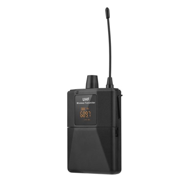 Office Equipment |   Uhf Wireless Microphone Headset With Transmitter And Receiver, Led Digital Display Bodypack Electronics Office Equipment