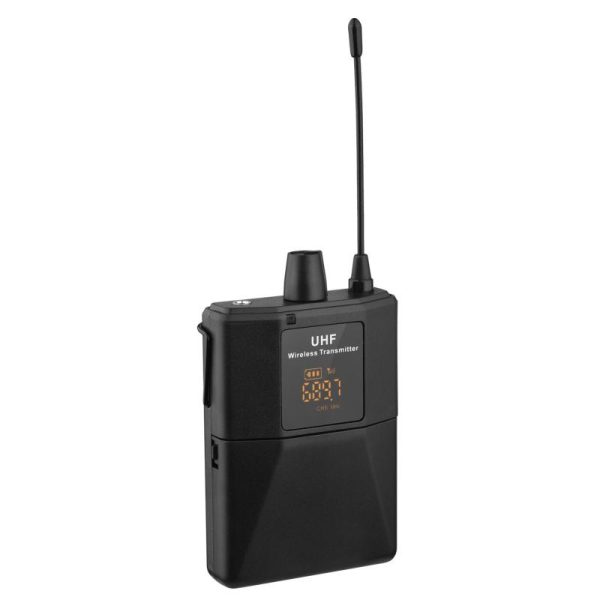 Office Equipment |   Uhf Wireless Microphone Headset With Transmitter And Receiver, Led Digital Display Bodypack Electronics Office Equipment