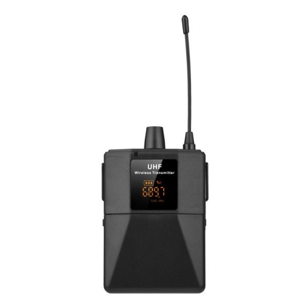 Office Equipment |   Uhf Wireless Microphone Headset With Transmitter And Receiver, Led Digital Display Bodypack Electronics Office Equipment