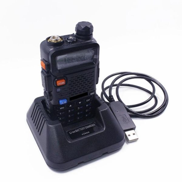 Office Equipment |   Uv5R Usb Battery Charger For Baofeng Uv-5R Uv-5Re Dm-5R Portable Two Way Radio Walkie Talkie Electronics Office Equipment