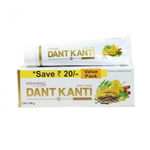 Oral Care |   Dant Canty: Toothpaste Based On 26 Herbs (200 G), Dant Kanti Advanced Toothpaste Patanjali Health Oral Care