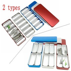 Oral Care |   Dental Sterilizer Box Block Dental Burs H /K Files Holder Block Case Disinfection Endo Box For Dentist Dental Supplier Health Oral Care