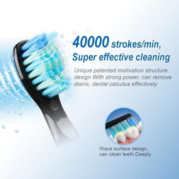 Oral Care |   Seago Sonic Electric Toothbrush Sg-507 Adult Timer Brush 5 Mode Usb Charger Rechargeable Tooth Brush Health Oral Care