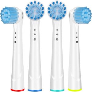 Oral Care |   Sensitive Soft Replacement Brush Heads For Oral B Toothbrush Heads Compatible With Oral B Electric Toothbrush Health Oral Care