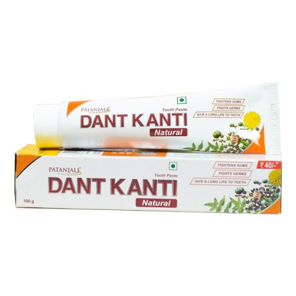 Oral Care |   Toothpaste Dant Canti (100 G), Dant Kanti Tooth Paste Patanjali Health Oral Care