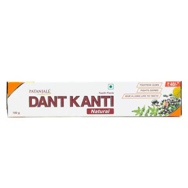 Oral Care |   Toothpaste Dant Canti (100 G), Dant Kanti Tooth Paste Patanjali Health Oral Care