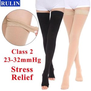 Orthopedic Products |   1 Pair Unisex Compression Socks Pressure Level 2 Compression Stockings Health Medical Supplies