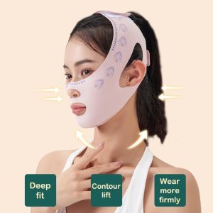 Orthopedic Products |   Facial Lifting Cheek Band V-Line Chin Cheek Lift Up Belt Anti Wrinkle Bandage Health Medical Supplies