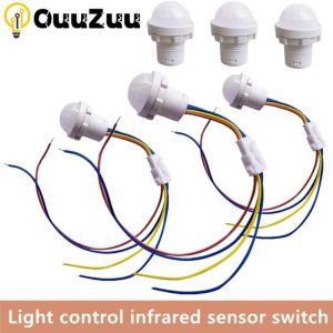 Outdoor Lighting |   Led Closet Pir Sensor Detector Smart Switch 110V 220V Led Pir Infrared Motion Sensor Detection Automatic Sensor Light Switch Outdoor Lighting Outdoor Lighting