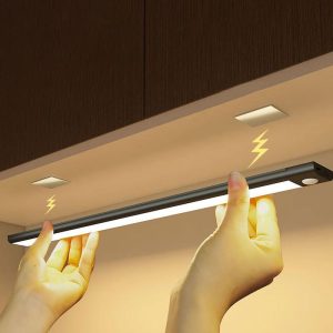 Outdoor Lighting |   Ultra-Thin Night Light Led Cabinet Light Motion Sensor Closet Light Usb Rechargeable Bedside Lamp Home & Kitchen Lighting