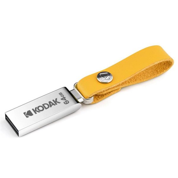 Pcs, Hardware & Gaming |   Kodak K122 Mini Metal Usb Flash Drive Usb2.0 Pen Drive 32Gb/64Gb/128Gb With Lanyard Electronics Pcs, Hardware & Gaming