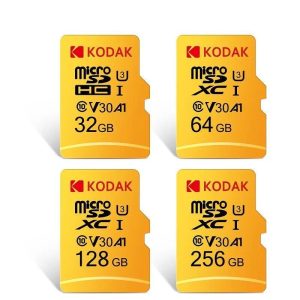 Pcs, Hardware & Gaming |   Kodak Memory Card High Speed 100Mb/S 32Gb A1 Class 10 Uhs-I Micro Sd Card V30 U3 Tf For Camera Smartphone Game Electronics Pcs, Hardware & Gaming