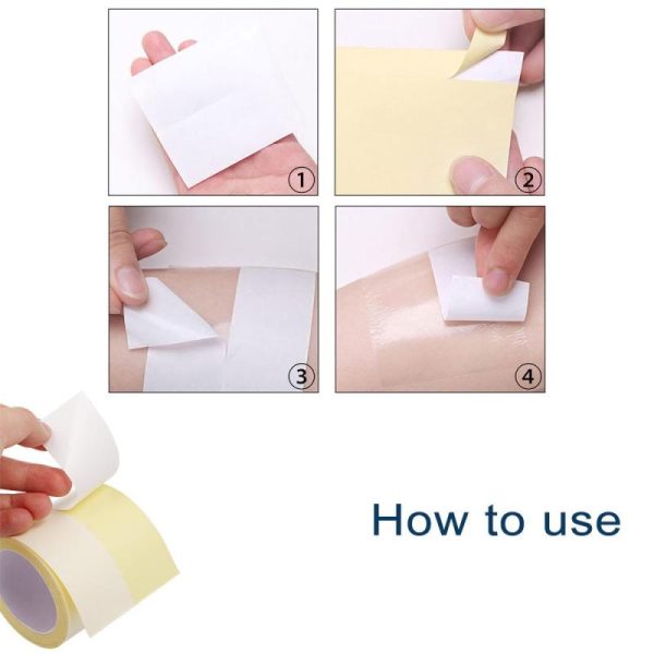 Personal Hygiene |   1 Roll Disposable Armpit Prevent Sweat Pads Transparent Underarm Dry Antiperspirant Sticker Health Personal Hygiene