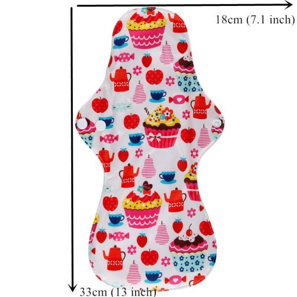 Personal Hygiene |   10Pcs M Bamboo Charcoal Panty Liner Mama Cloth Menstrual Pads Reusable Sanitary Pads Health Personal Hygiene