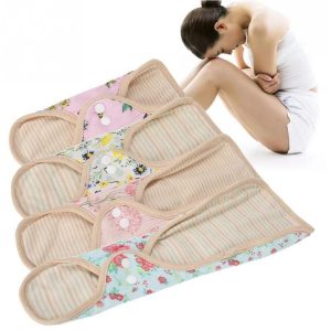 Personal Hygiene |   Feminine Washable Cloth Menstrual Pad Fan-Shaped Wing Reusable Sanitary Napkin Panty Liner Health Personal Hygiene