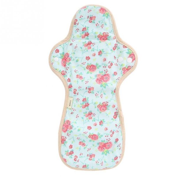 Personal Hygiene |   Feminine Washable Cloth Menstrual Pad Fan-Shaped Wing Reusable Sanitary Napkin Panty Liner Health Personal Hygiene