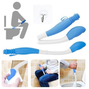 Personal Hygiene |   (Qunide) Bottom Toilet Self Wipe Aid Long Handle Wiper Easy Tissue Grip Helper Toilet Aids Tools For The Disabled Health Personal Hygiene