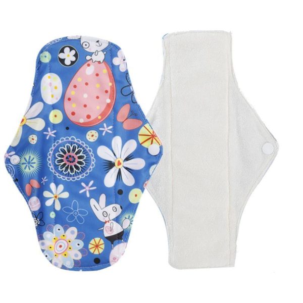 Personal Hygiene |   Washable Reusable Bamboo Fiber Sanitary Pad Medium 6+1 Set Health Personal Hygiene