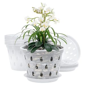 Pots & Planters |   Fruit Orchid Pots Garden Growing Home Decor Plant Plastic Outdoors & Garden Pots & Planters