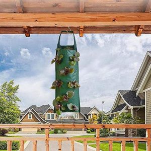 Pots & Planters |   Hanging Strawberry Planter Bag Side Opening Design Non-Woven Fabric Hanging Grow Bag Easy Outdoors & Garden Pots & Planters