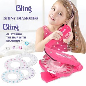 Pretend Play Sets |   180Pcs/Set Gems Blingers Deluxe Set Pretend Play Jewel Refill Set Diy Girls Hair Styling Tool Diamond Sticker Toys Gifts Pretend Play Sets Pretend Play Sets